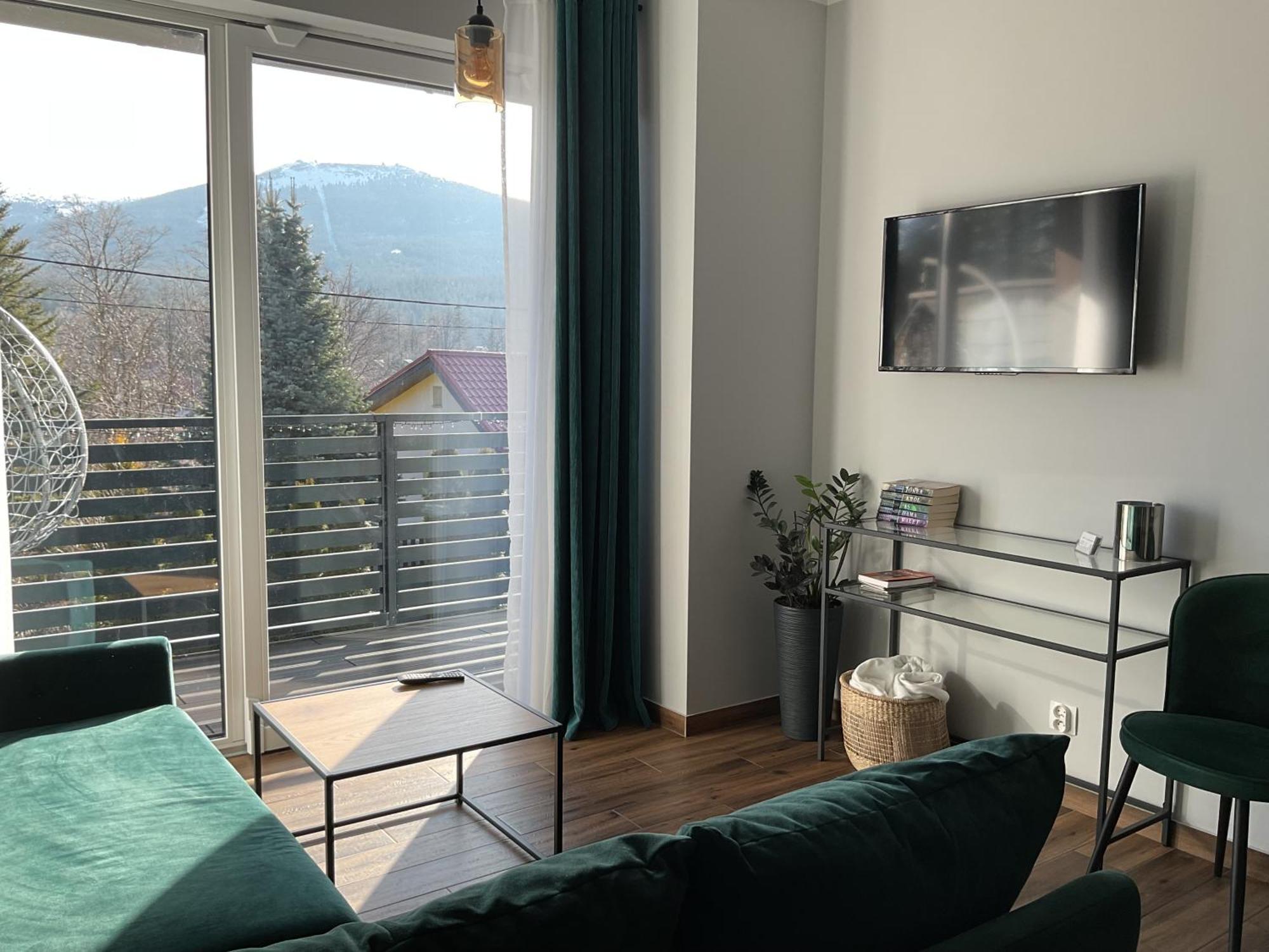 Z Widokiem Apartamenty - Apartamenty Z Widokiem Na Gory I Zewnetrzna Balia Szklarska Poręba Εξωτερικό φωτογραφία
